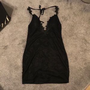 Black formal dress
